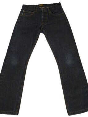 Brave Star Jeans Mens 29×28 The Strongman Dark Wash Selvedge Denim